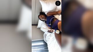 Hazel Grace Rubbing her tight pussy