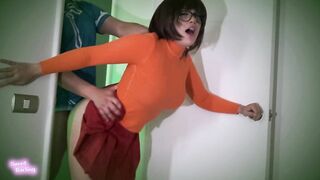 Velma Cosplay fucked hard at Halloween - SweetDarling