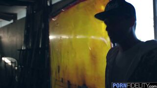 PORNFIDELITY Misty Stone Seals The Deal With Her Pussy