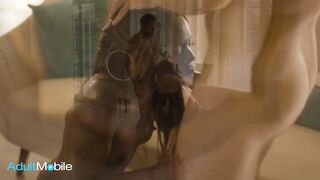 ADULTMOBILE - Petite Hottie Ana Foxxx Finally Gets Convinced To Take A Ride On Her Stepbro's Cock