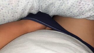 My roommate and I masturbate under the pussy blanket until we cum twice - IkaSmokS