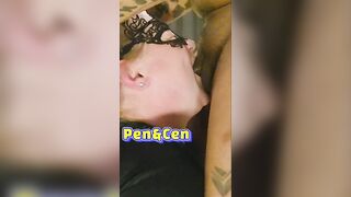 Hard face fuck deep throat pie sperma