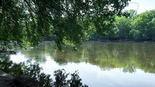 Gave Her A Creampie In Nature (Almost Caught)